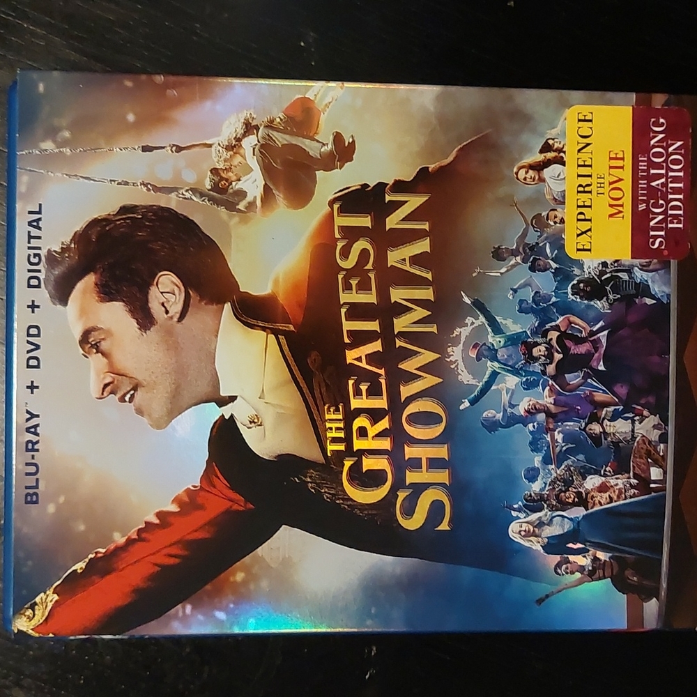 5/$25 The Greatest Showman, DVD, BluRay & Sing-a-Long Editions